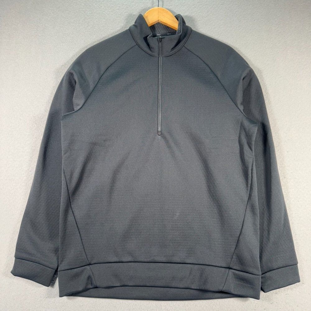 Nike Therma Half Zip Sweatshirt Mens Medium Black Active‎ Sportswear 944217-010
